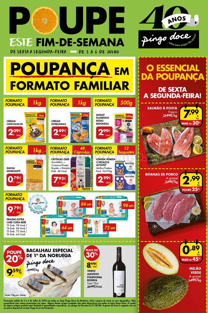 Antevisão Folheto PINGO DOCE Madeira Fim de Semana - 3 a 6 julho p1.jpg