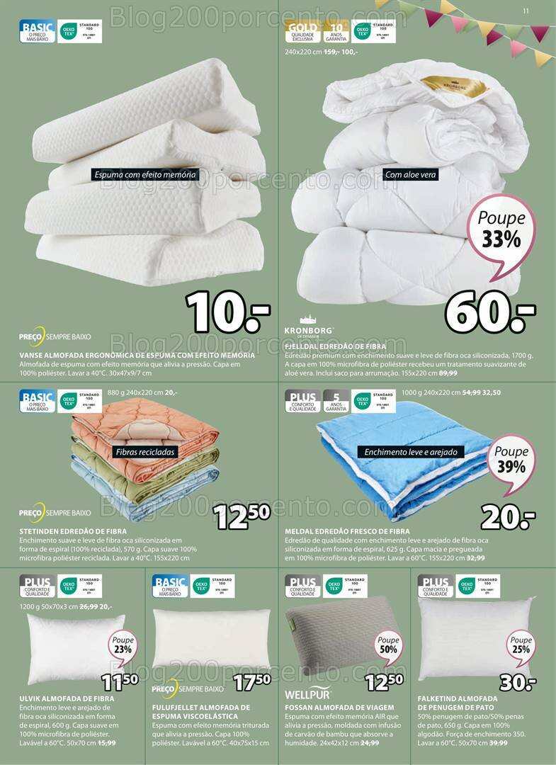 Antevisão Folheto JYSK Promoções até 18 outubro Blog 200 Últimos
