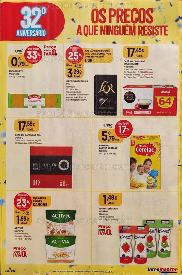 Antevisão Folheto INTERMARCHÉ Promoções de 19 a 25 outubro