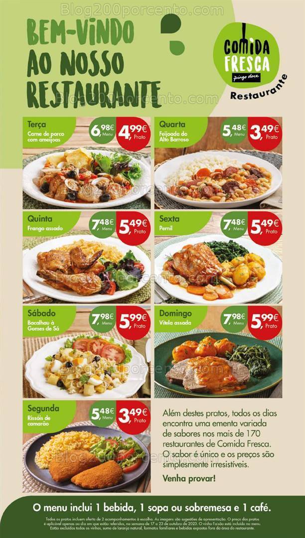 Antevisão Folheto PINGO DOCE Lojas Grandes Promoções de 17 a 23 outubro