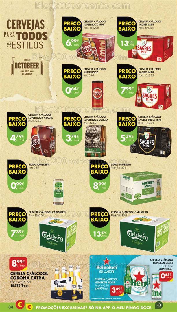 Antevisão Folheto PINGO DOCE Lojas Grandes Promoções de 17 a 23 outubro