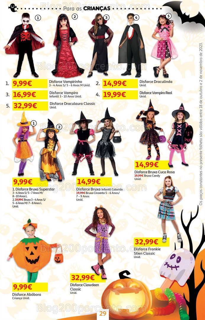 Antevisão Folheto AUCHAN Halloween Promoções de 18 outubro a 2 novembro