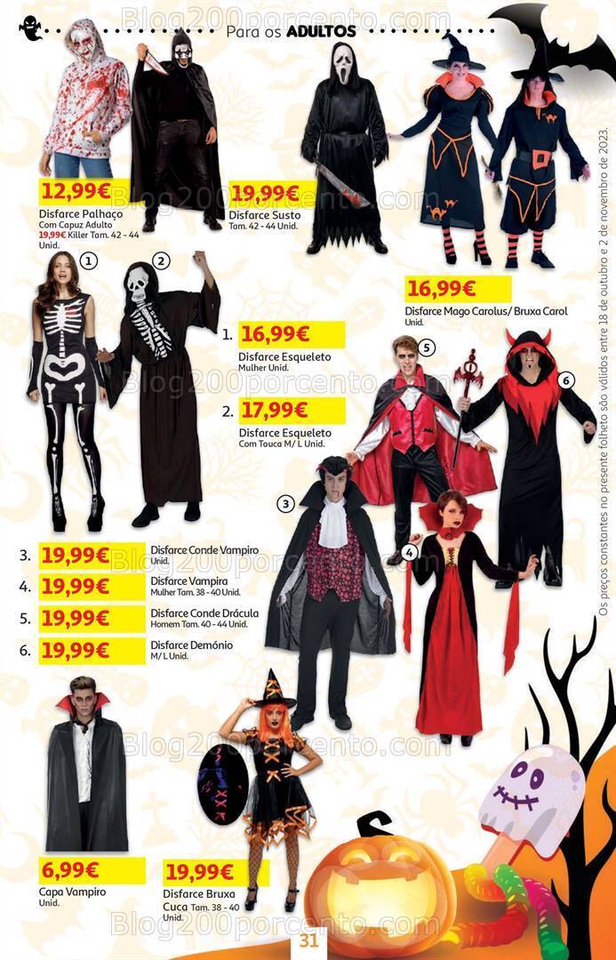 Antevisão Folheto AUCHAN Halloween Promoções de 18 outubro a 2 novembro