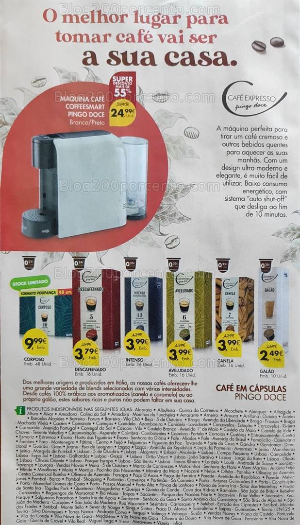 Antevisão Folheto PINGO DOCE Especial Bebidas Quentes Promoções de 17 a 30 outubro