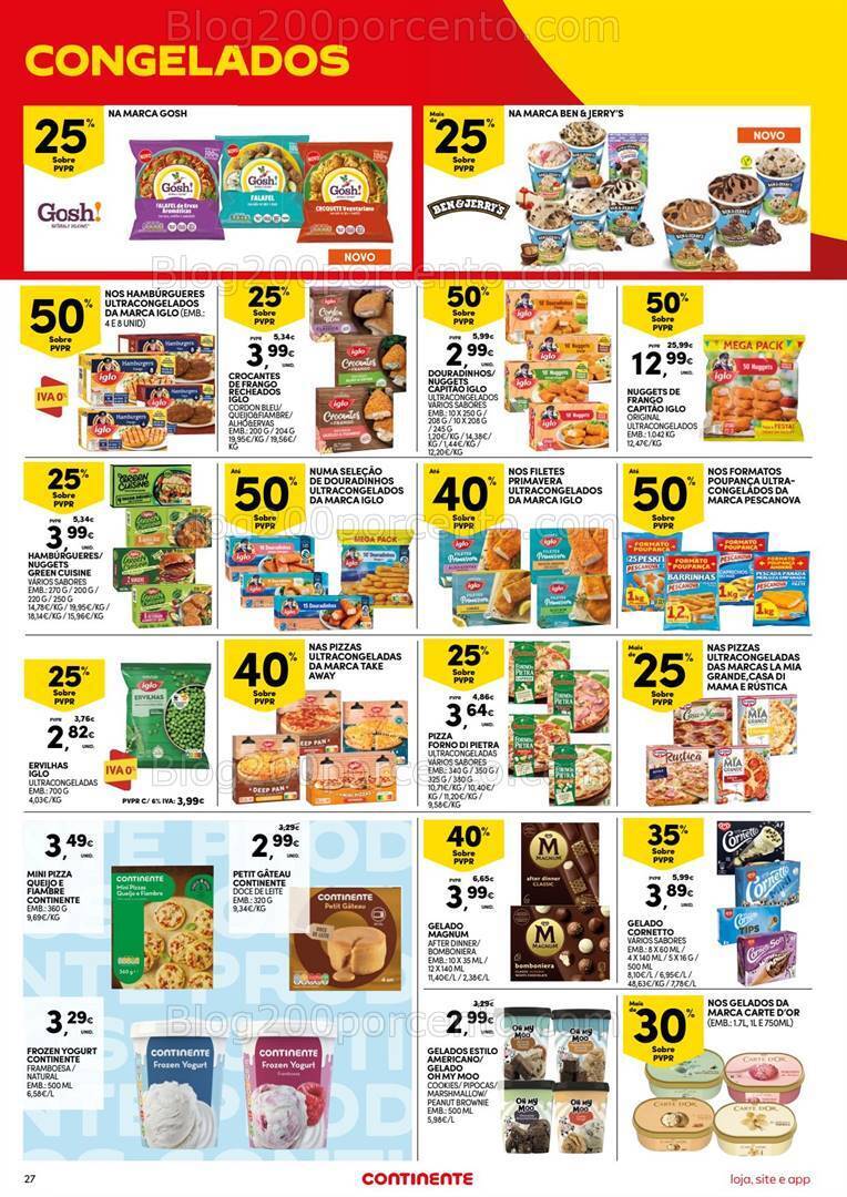 Antevisão Folheto CONTINENTE Promoções de 17 a 23 outubro