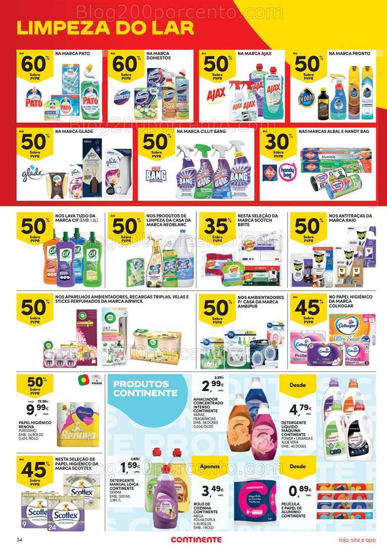 Antevisão Folheto CONTINENTE Promoções de 17 a 23 outubro