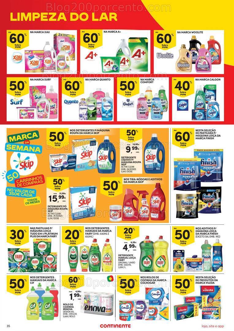 Antevisão Folheto CONTINENTE Promoções de 17 a 23 outubro