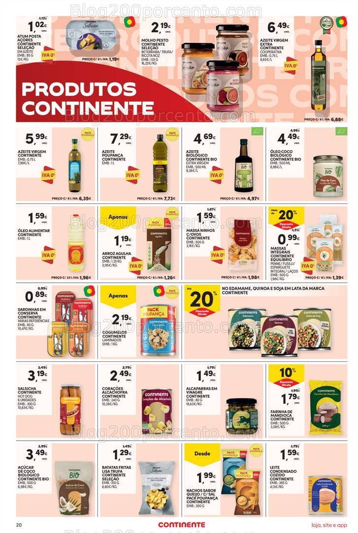 Antevisão Folheto CONTINENTE Especial Marcas Próprias Promoções de 24 a 30 outubro