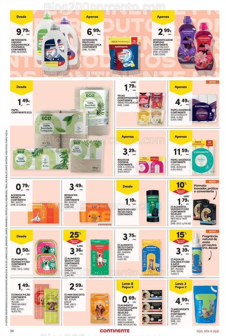 Antevisão Folheto CONTINENTE Especial Marcas Próprias Promoções de 24 a 30 outubro