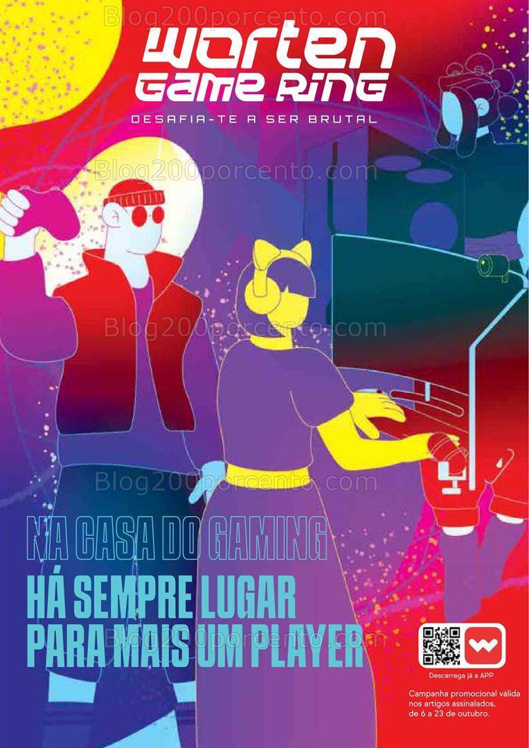 Antevisão Folheto WORTEN Game Ring Promoções de 6 a 23 outubro