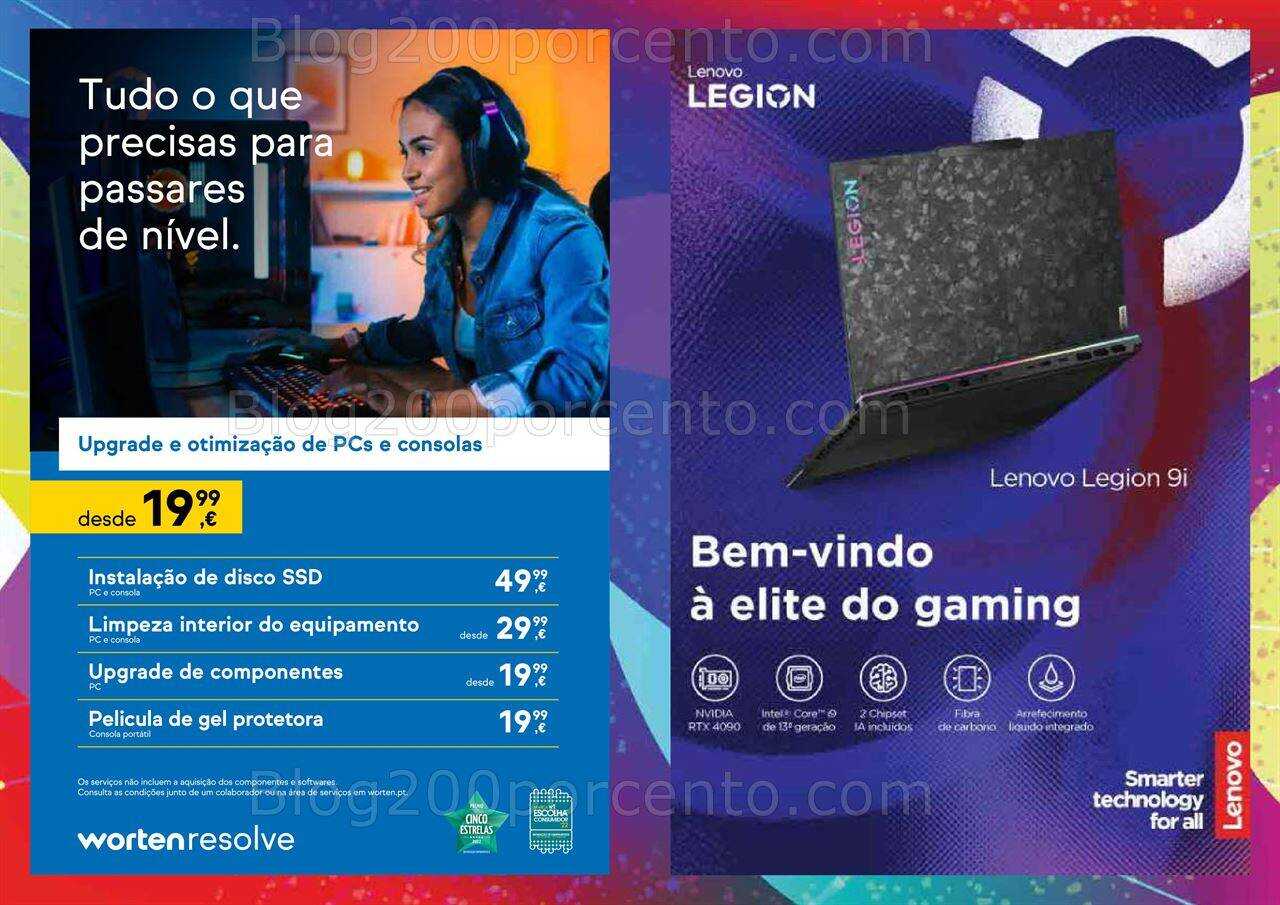Antevisão Folheto WORTEN Game Ring Promoções de 6 a 23 outubro