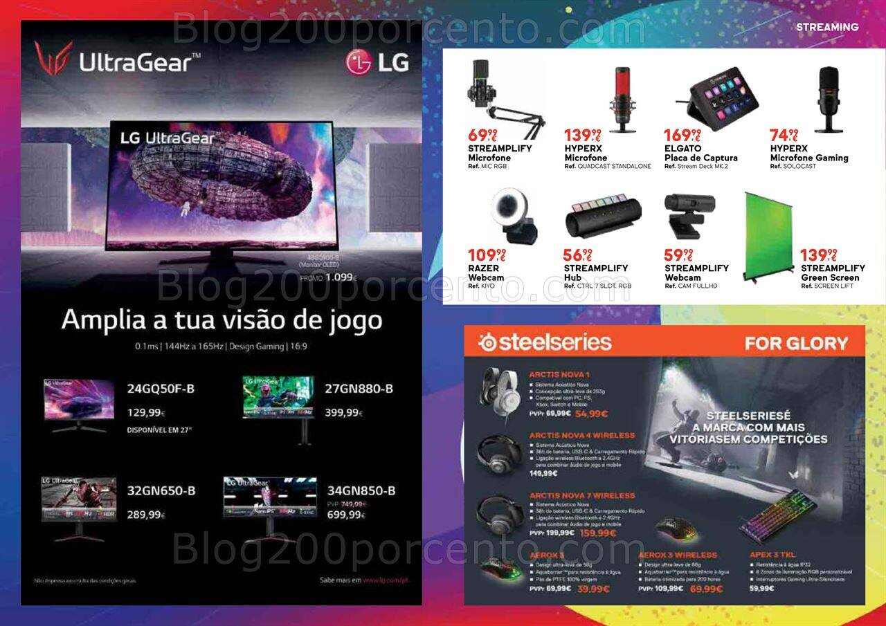 Antevisão Folheto WORTEN Game Ring Promoções de 6 a 23 outubro