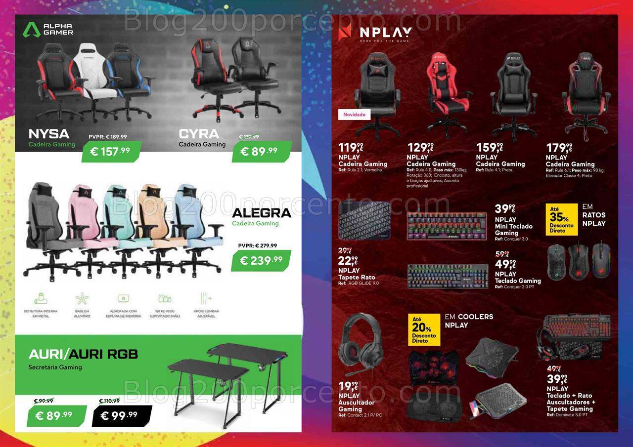 Antevisão Folheto WORTEN Game Ring Promoções de 6 a 23 outubro