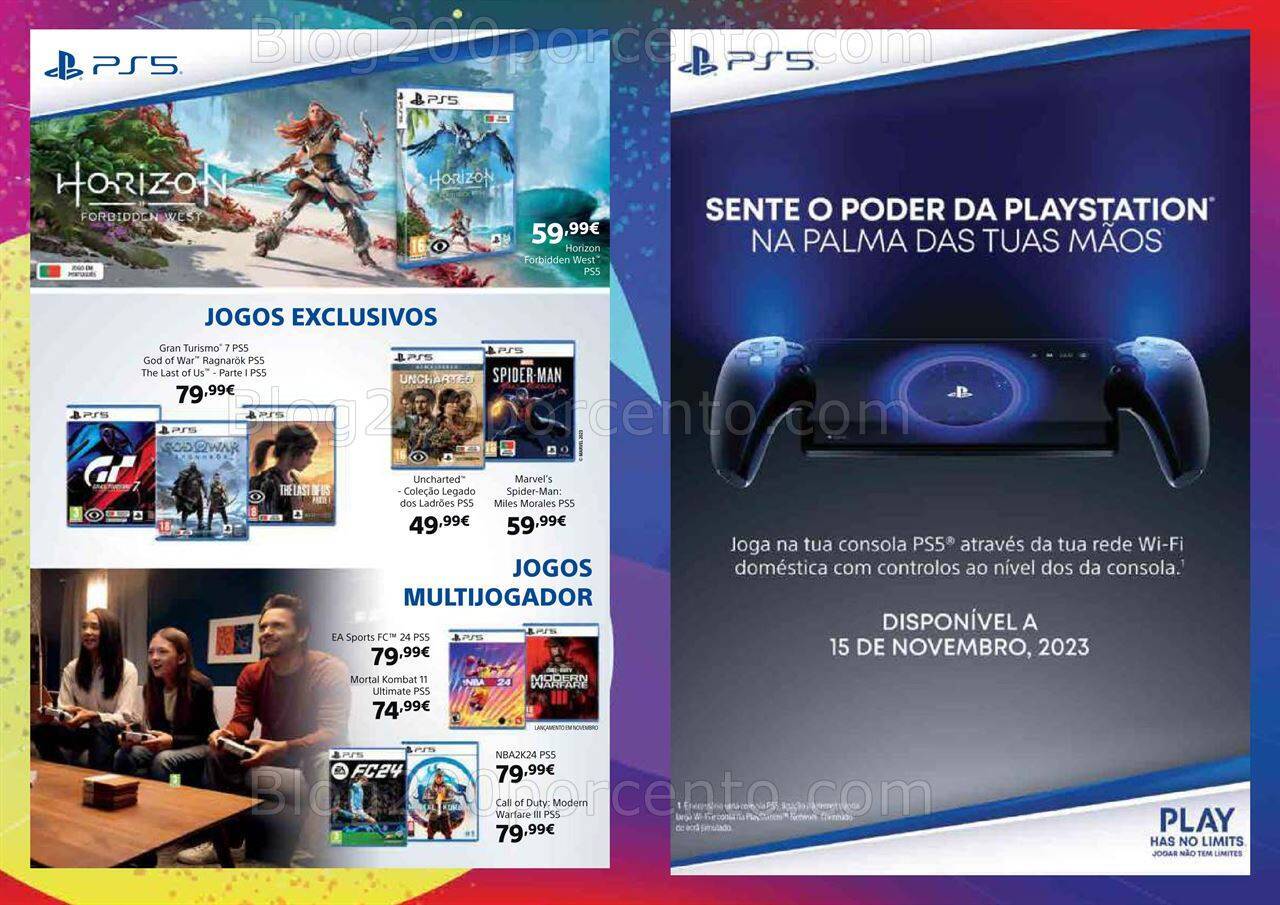 Antevisão Folheto WORTEN Game Ring Promoções de 6 a 23 outubro