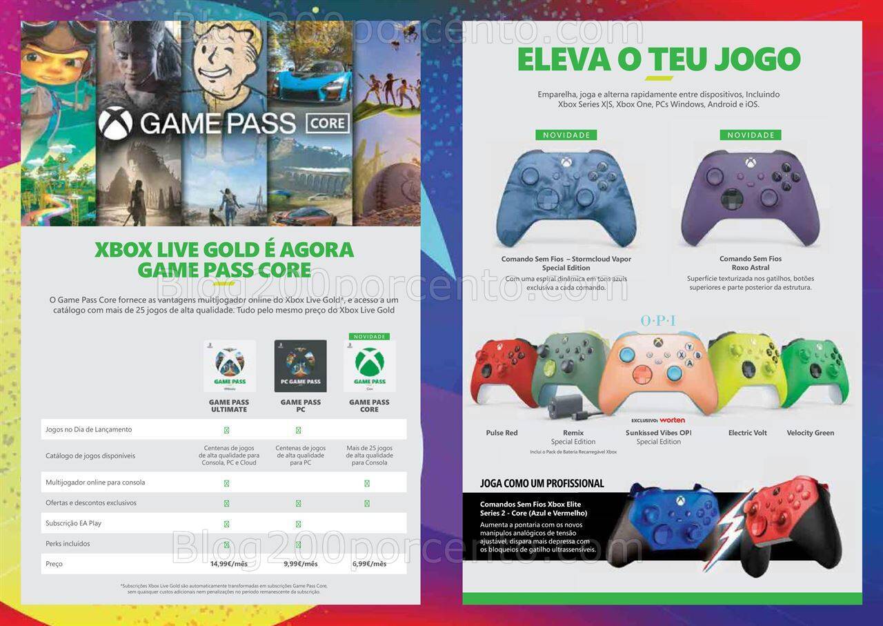 Antevisão Folheto WORTEN Game Ring Promoções de 6 a 23 outubro