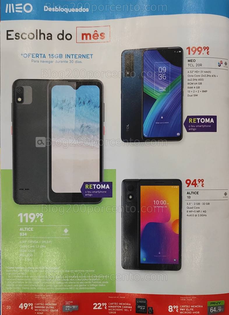 Antevisão Folheto WORTEN Mobile Promoções até 31 outubro