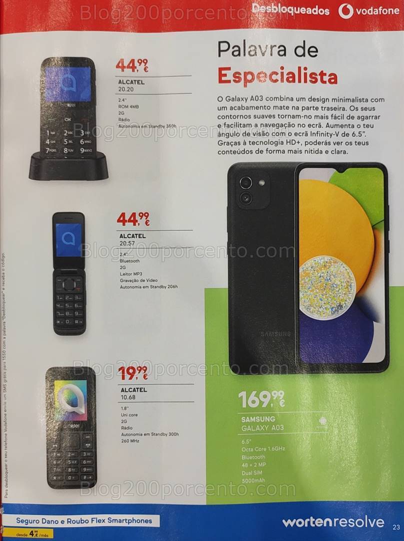 Antevisão Folheto WORTEN Mobile Promoções até 31 outubro