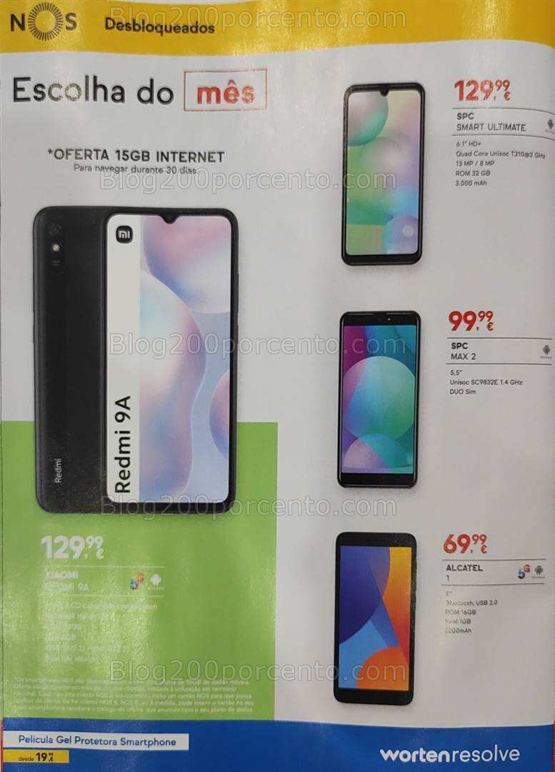 Antevisão Folheto WORTEN Mobile Promoções até 31 outubro