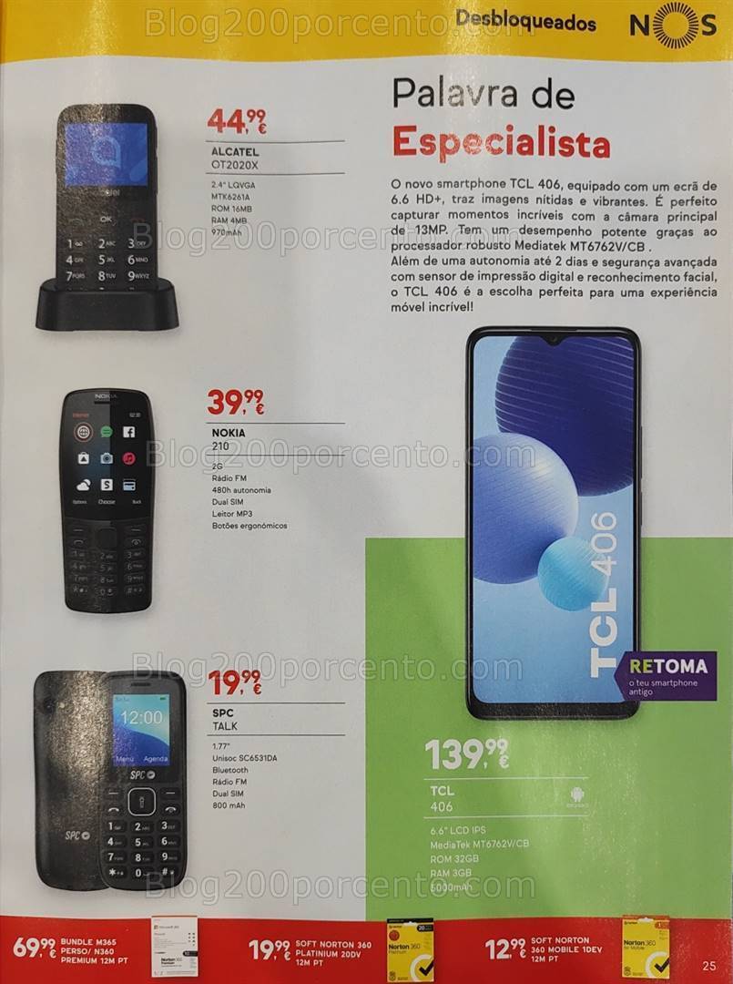 Antevisão Folheto WORTEN Mobile Promoções até 31 outubro