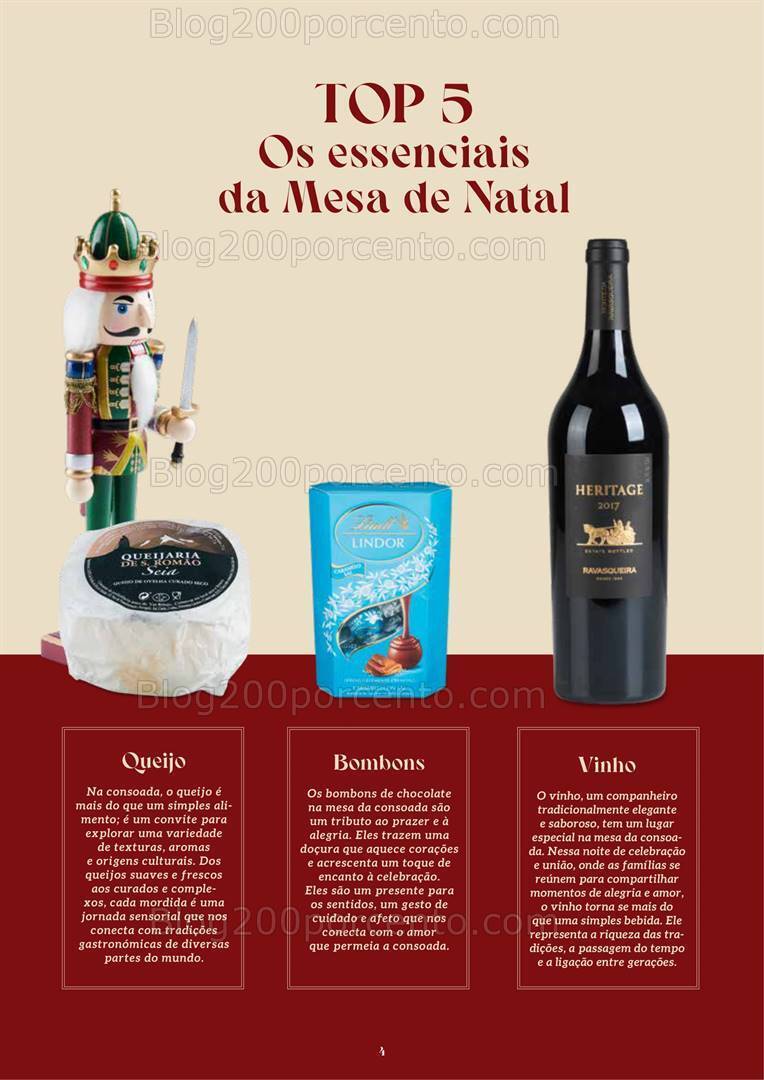 Antevisão Folheto EL CORTE INGLÉS Cabazes de Natal Promoções de 27 outubro a 24 dezembro