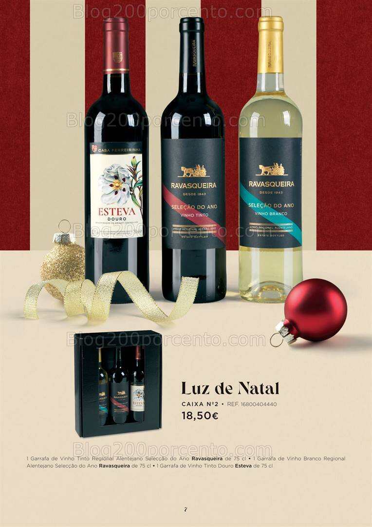 Antevisão Folheto EL CORTE INGLÉS Cabazes de Natal Promoções de 27 outubro a 24 dezembro