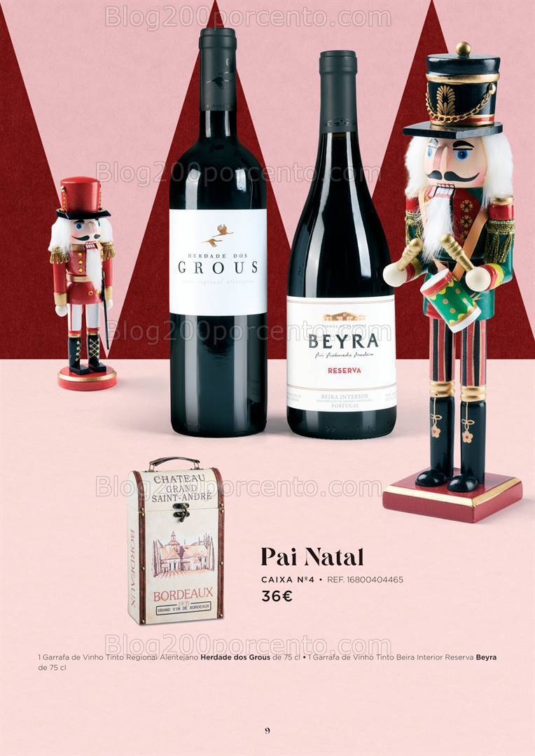 Antevisão Folheto EL CORTE INGLÉS Cabazes de Natal Promoções de 27 outubro a 24 dezembro