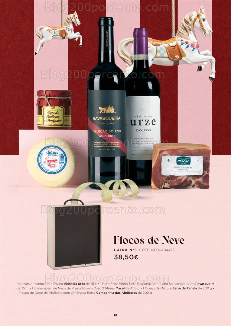 Antevisão Folheto EL CORTE INGLÉS Cabazes de Natal Promoções de 27 outubro a 24 dezembro