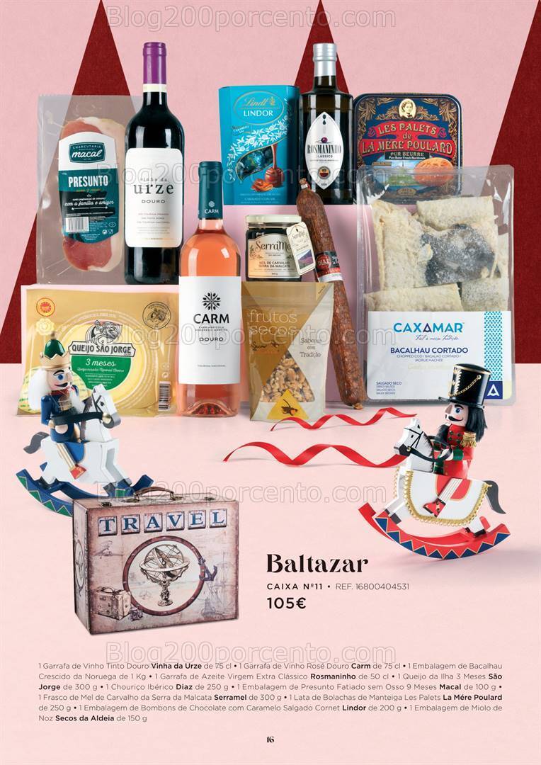 Antevisão Folheto EL CORTE INGLÉS Cabazes de Natal Promoções de 27 outubro a 24 dezembro