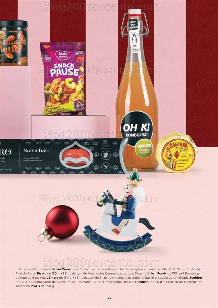 Antevisão Folheto EL CORTE INGLÉS Cabazes de Natal Promoções de 27 outubro a 24 dezembro