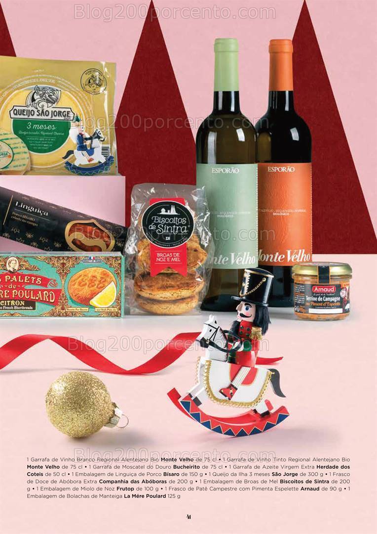 Antevisão Folheto EL CORTE INGLÉS Cabazes de Natal Promoções de 27 outubro a 24 dezembro