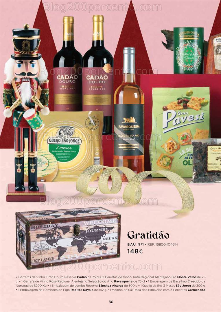 Antevisão Folheto EL CORTE INGLÉS Cabazes de Natal Promoções de 27 outubro a 24 dezembro