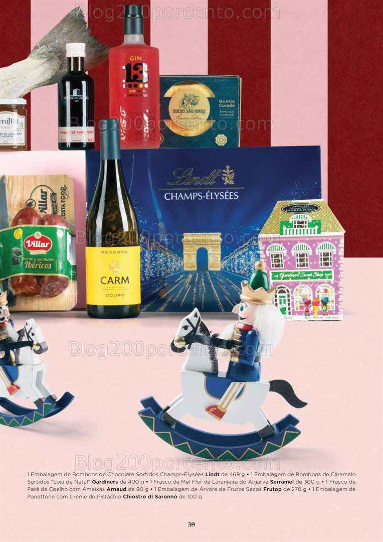 Antevisão Folheto EL CORTE INGLÉS Cabazes de Natal Promoções de 27 outubro a 24 dezembro