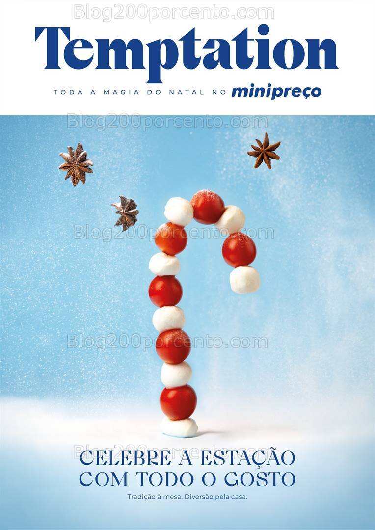 Antevisão Folheto MINIPREÇO Temptation Natal Promoções a partir de 2 novembro