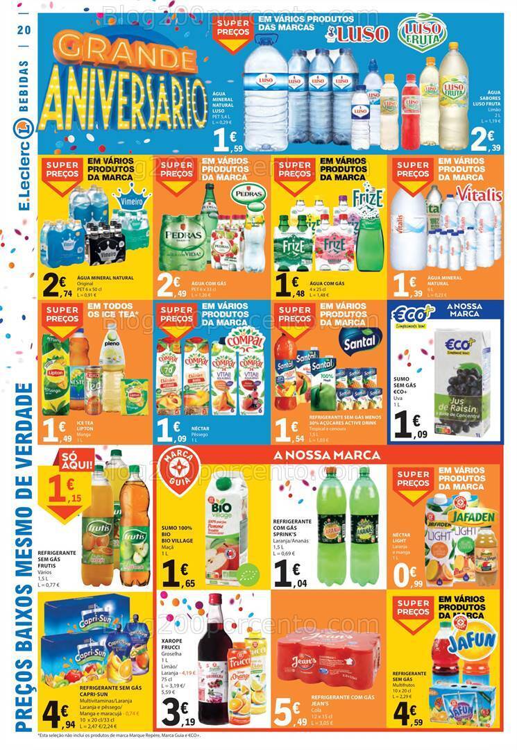 Antevisão Folheto E-LECLERC Promoções de 2 a 8 novembro