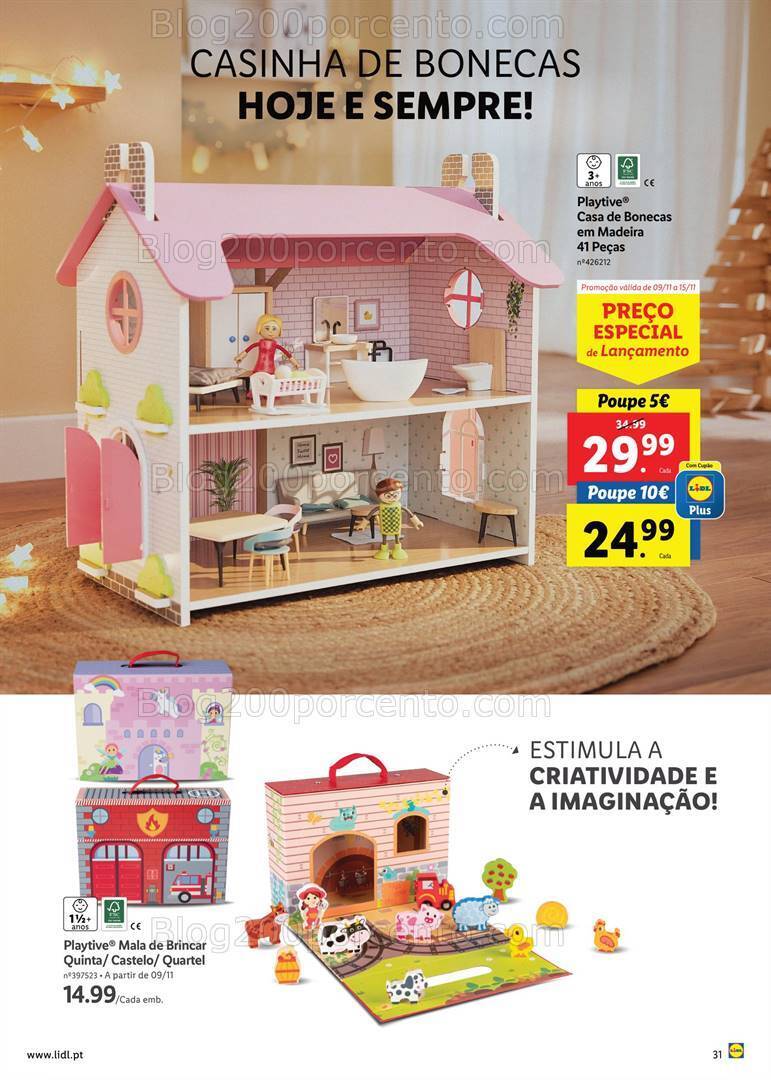 Antevisão Folheto LIDL Natal Promoções a partir de 2 novembro