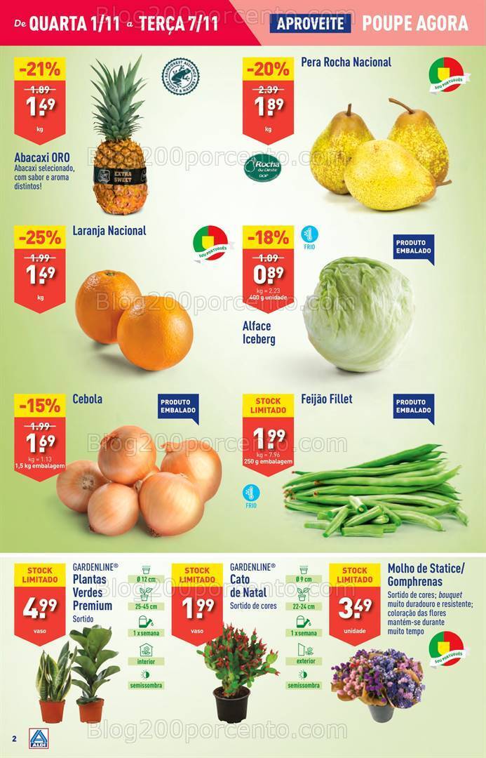 Antevisão Folheto ALDI  Promoções de 1 a 7 novembro