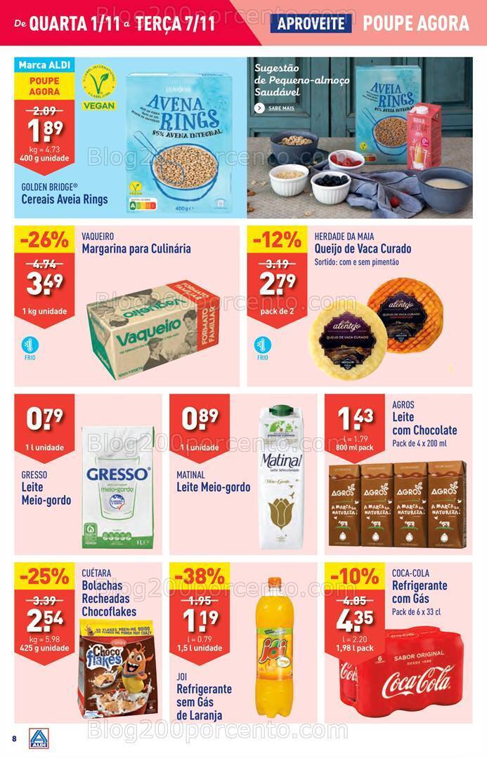 Antevisão Folheto ALDI  Promoções de 1 a 7 novembro