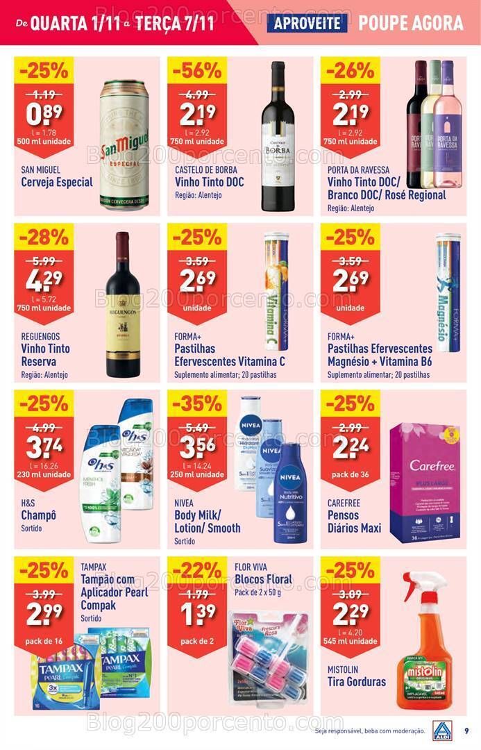 Antevisão Folheto ALDI  Promoções de 1 a 7 novembro