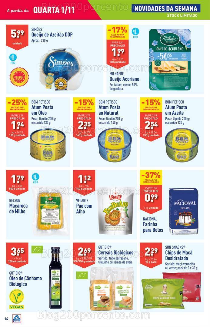 Antevisão Folheto ALDI  Promoções de 1 a 7 novembro