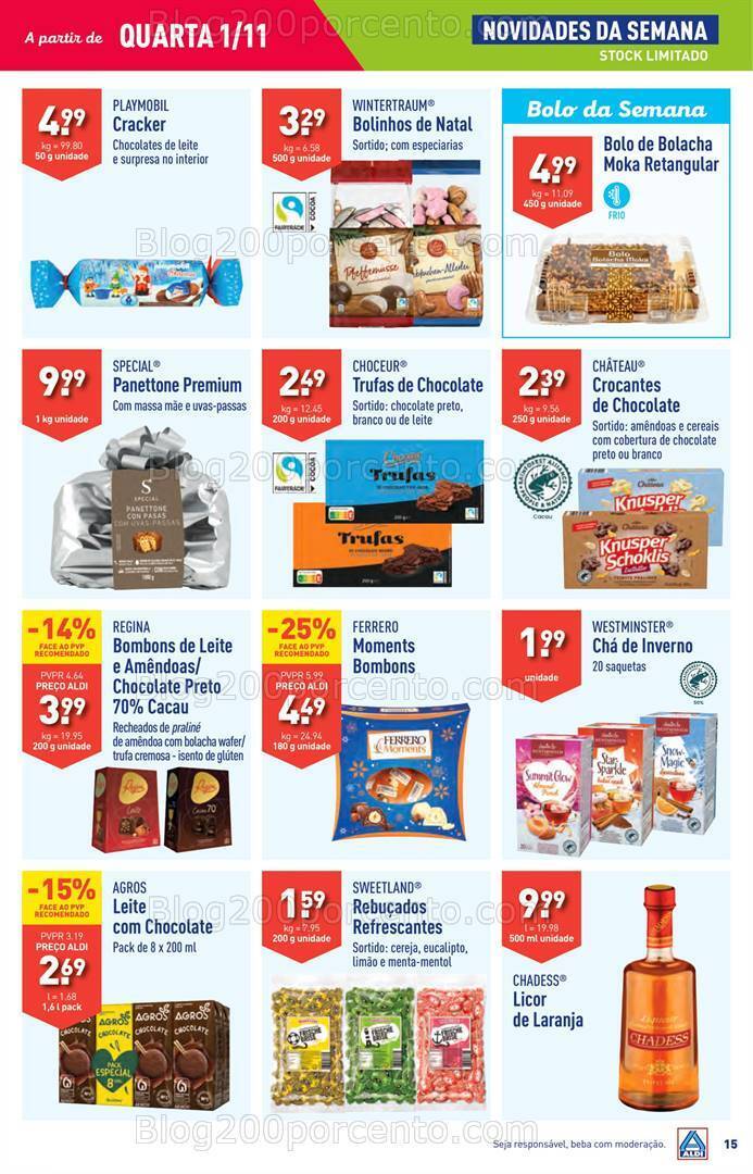 Antevisão Folheto ALDI  Promoções de 1 a 7 novembro