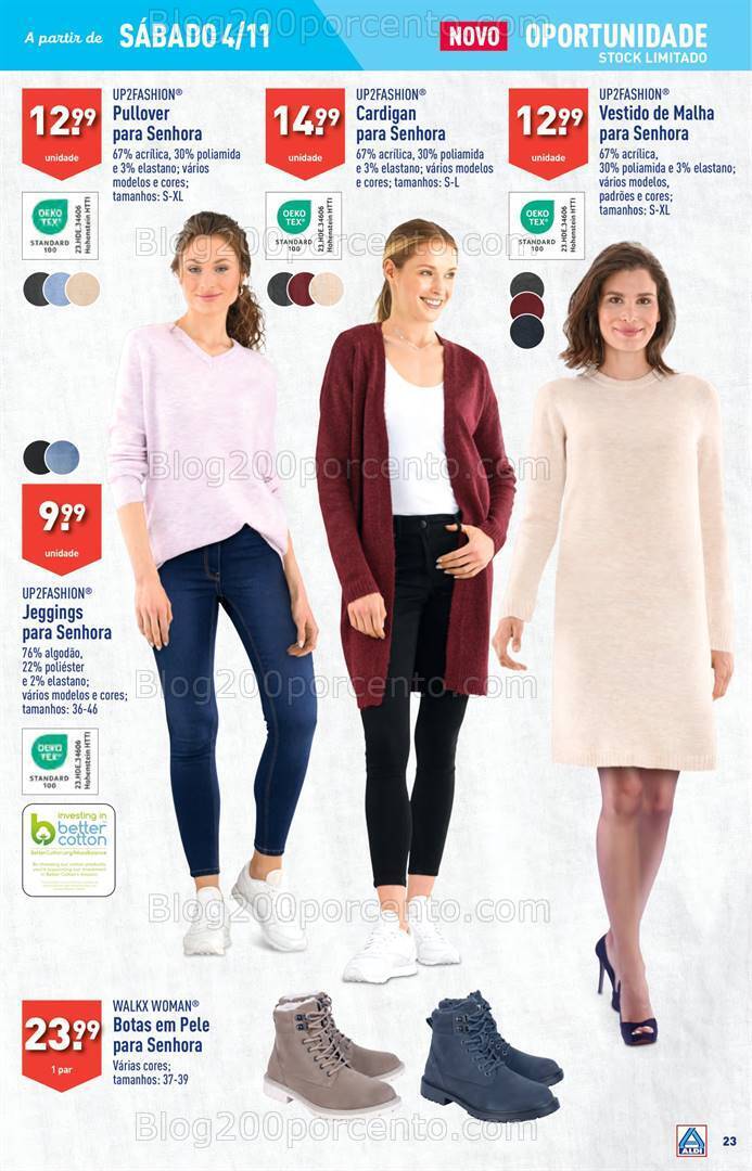 Antevisão Folheto ALDI Bazar Promoções a partir de 4 novembro