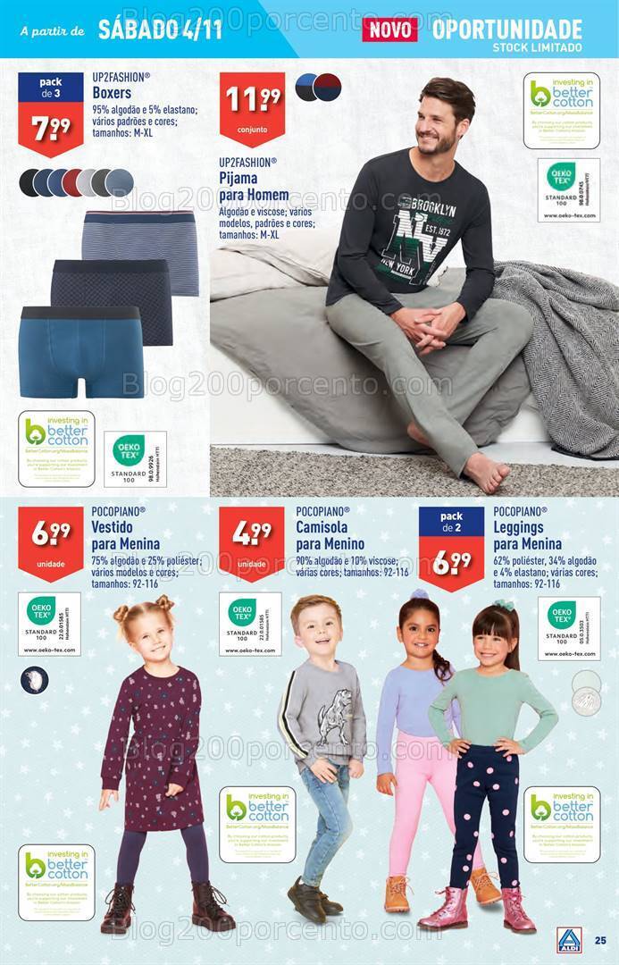 Antevisão Folheto ALDI Bazar Promoções a partir de 4 novembro