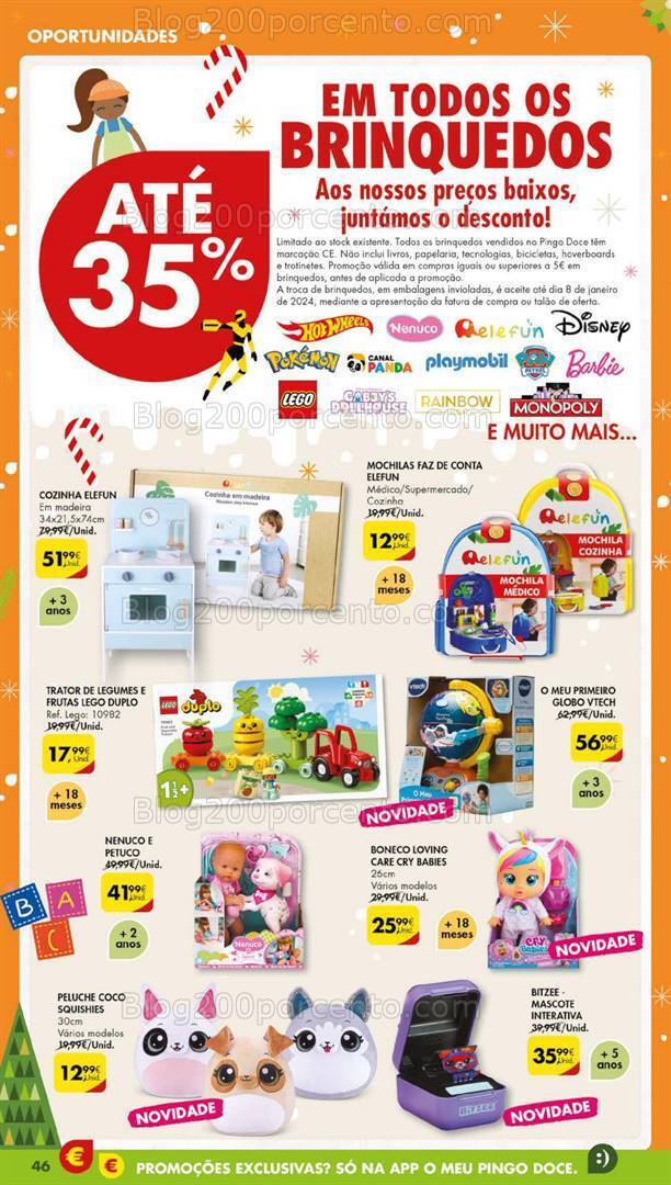 Antevisão Folheto PINGO DOCE Bazar Grandes Promoções de 31 outubro a 6 novembro