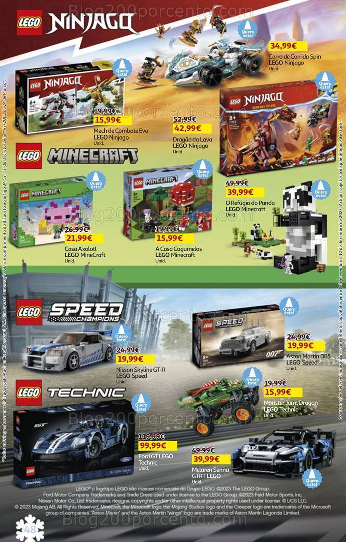 Antevisão Folheto AUCHAN Brinquedos de Natal 8 novembro a 12 dezembro