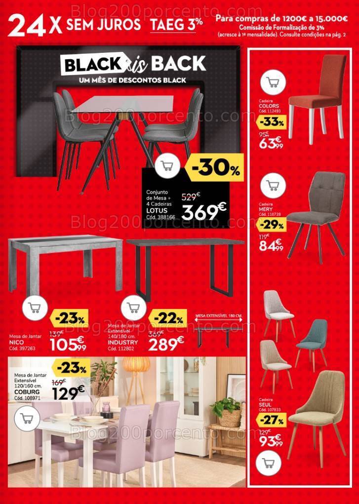 Antevisão Folheto CONFORAMA Black Friday Promoções de 2 a 21 novembro