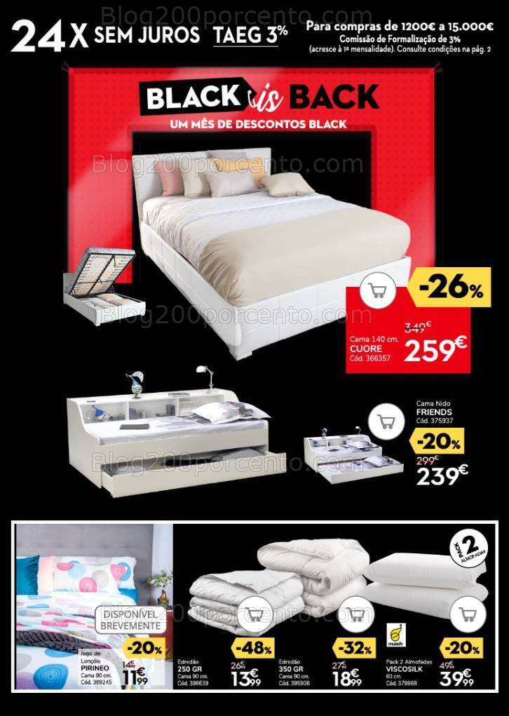 Antevisão Folheto CONFORAMA Black Friday Promoções de 2 a 21 novembro