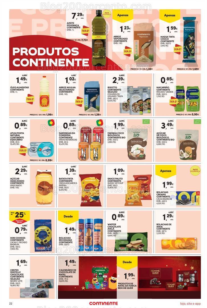 Antevisão Folheto CONTINENTE Promoções de 31 outubro a 6 novembro