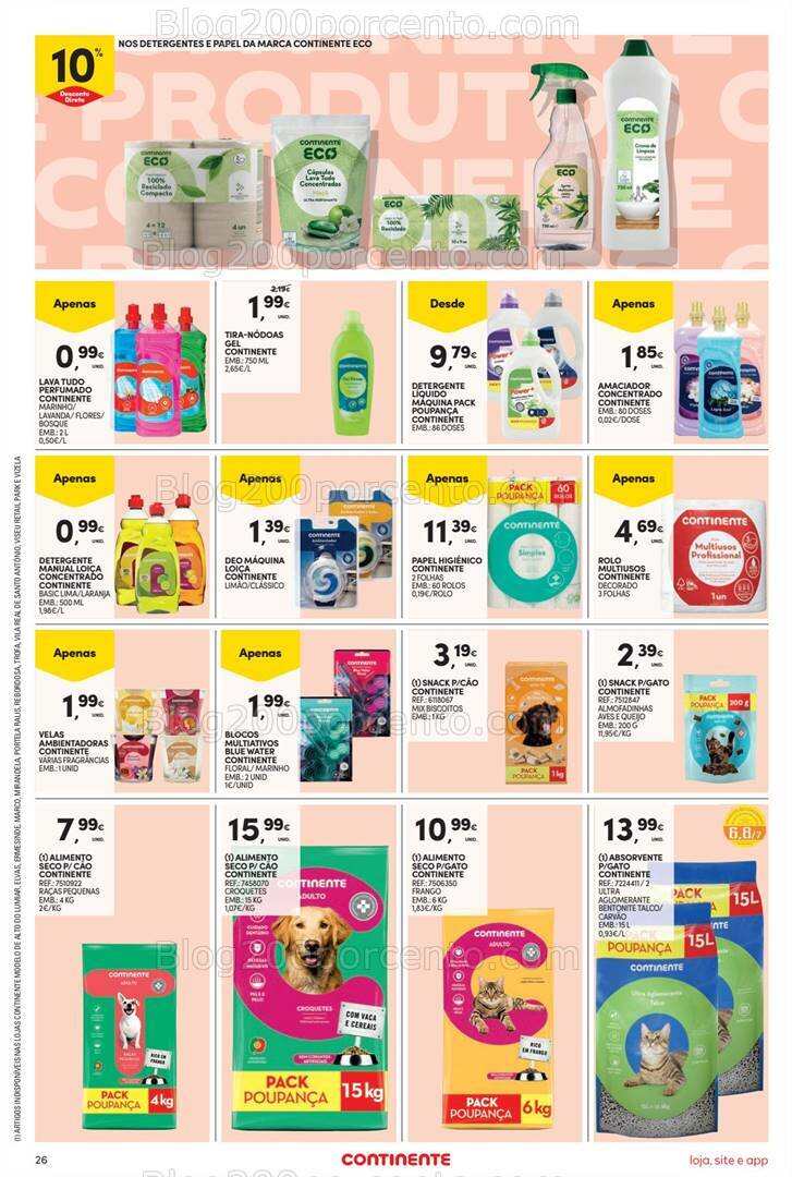 Antevisão Folheto CONTINENTE Promoções de 31 outubro a 6 novembro