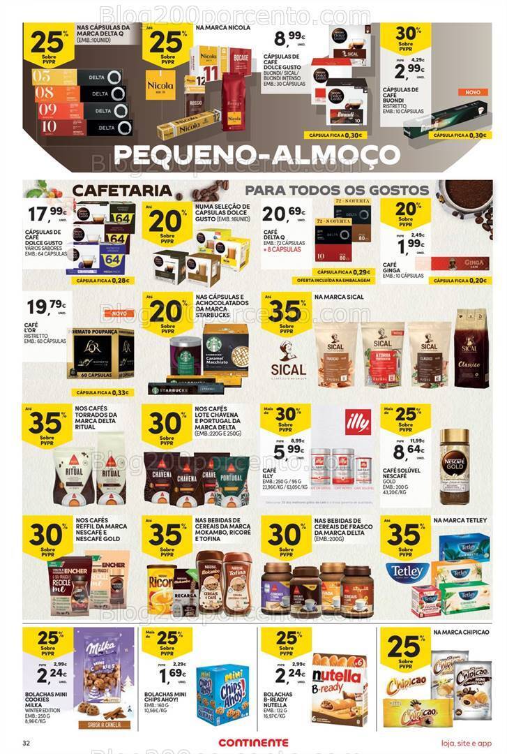 Antevisão Folheto CONTINENTE Promoções de 31 outubro a 6 novembro