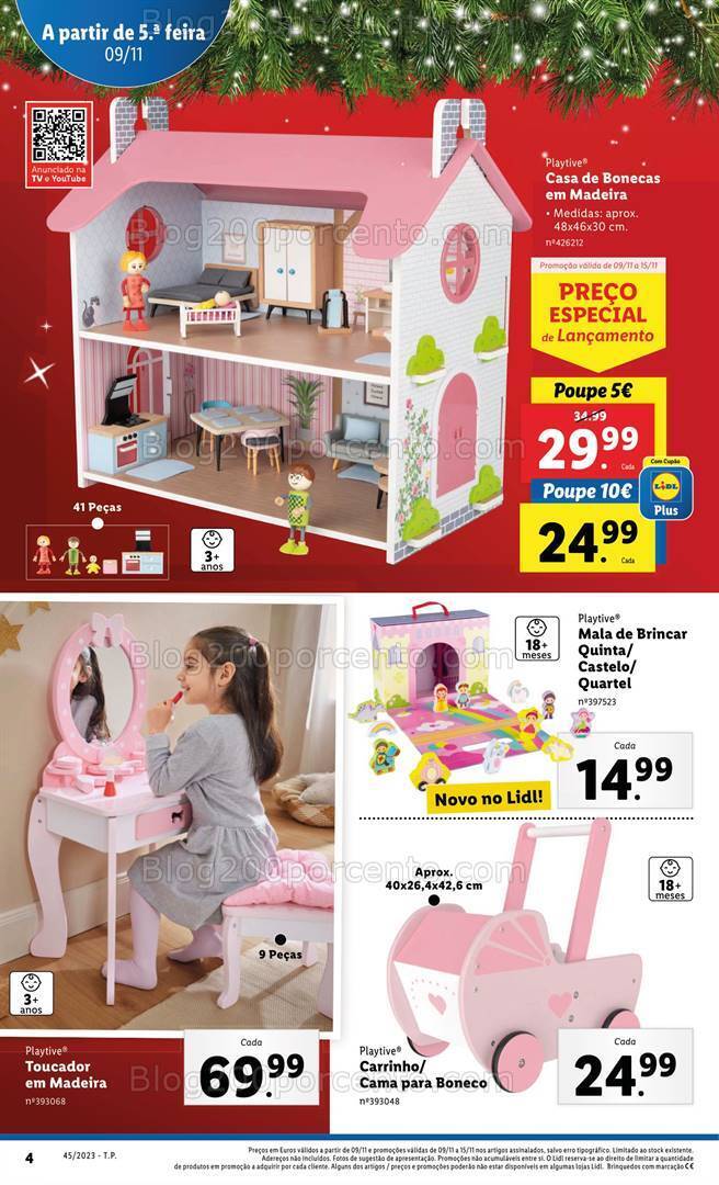 Antevisão Folheto LIDL Bazar Promoções a partir de 9 novembro
